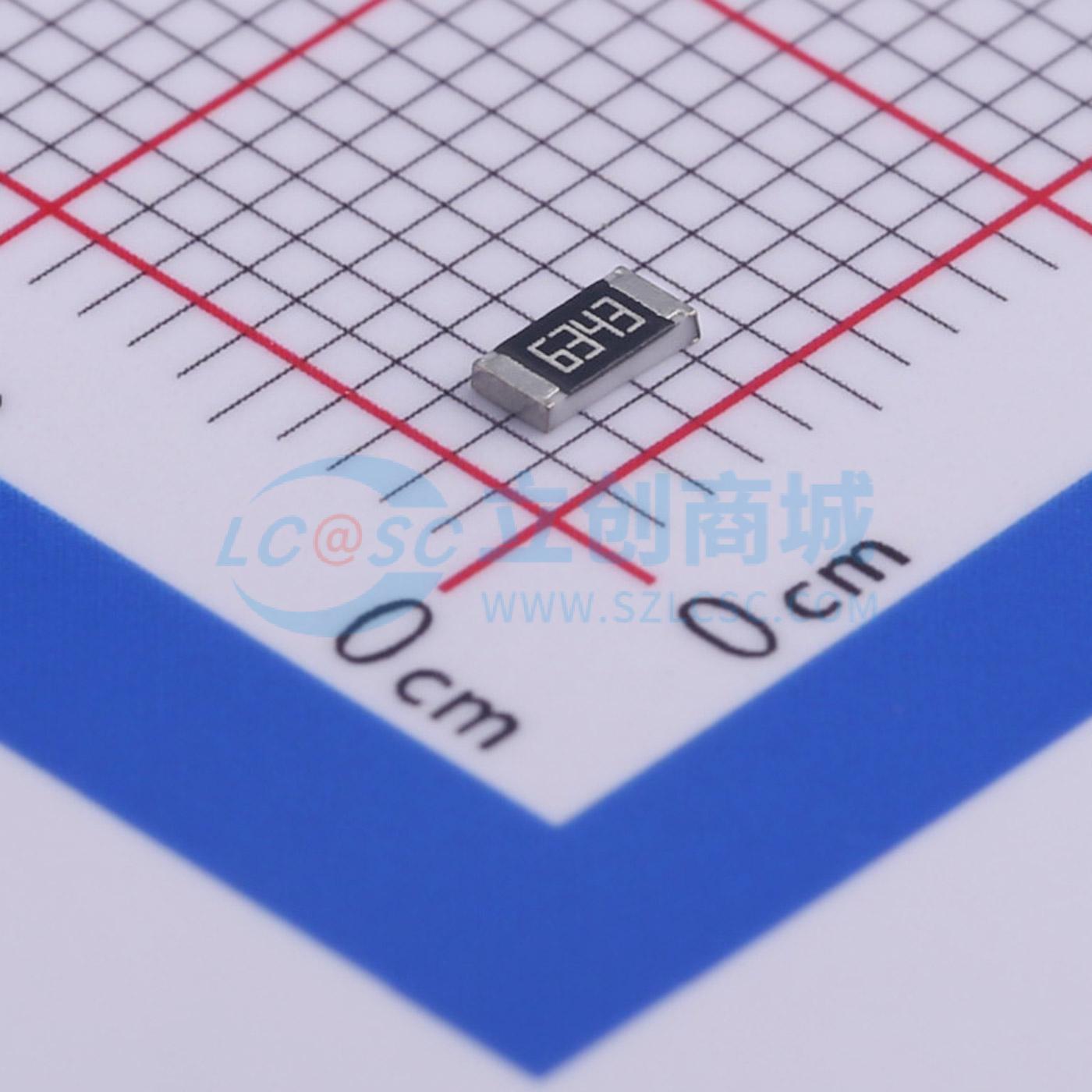 点击查看大图 RC1206FR-07634KL实物图