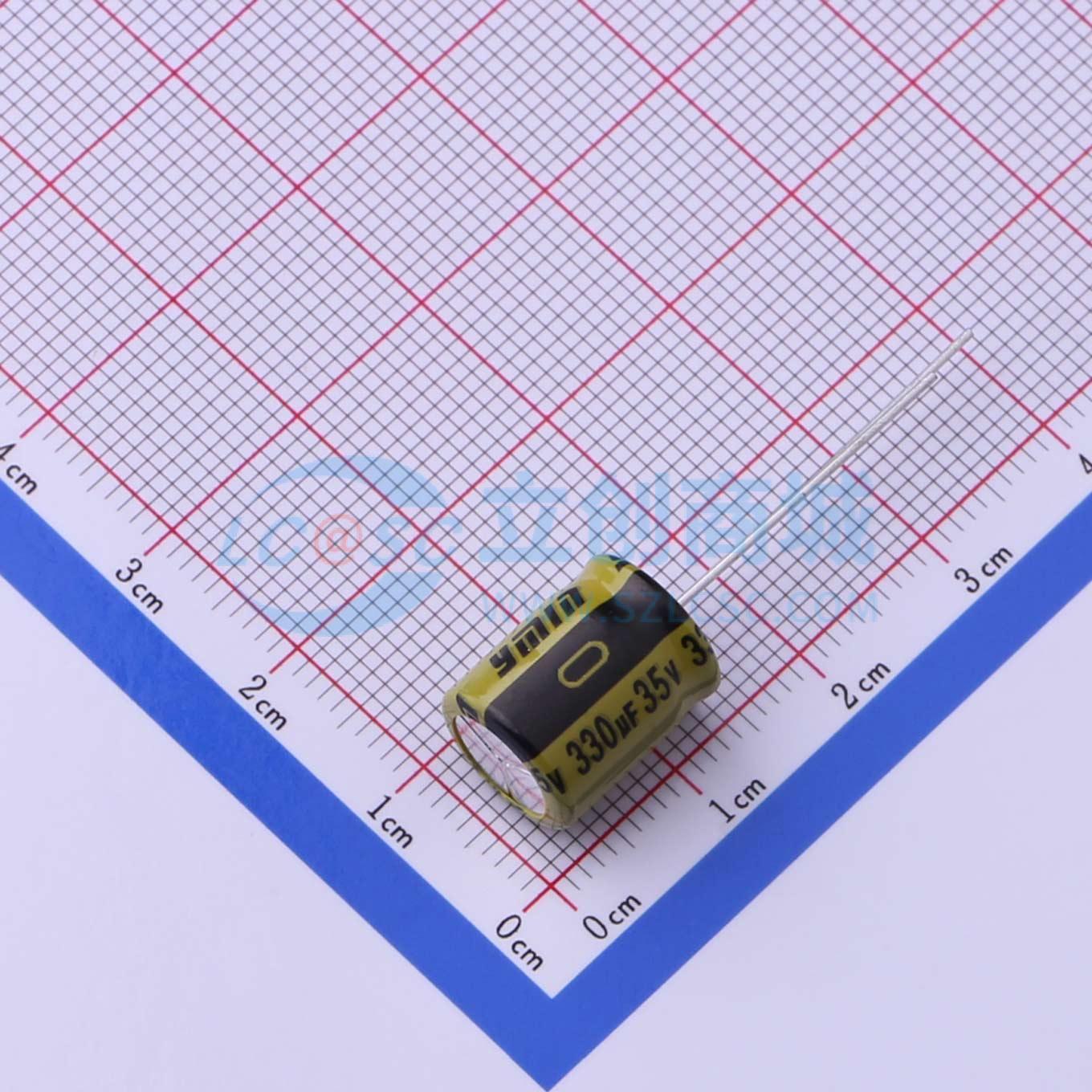 点击查看大图 LKME1251V331MF实物图