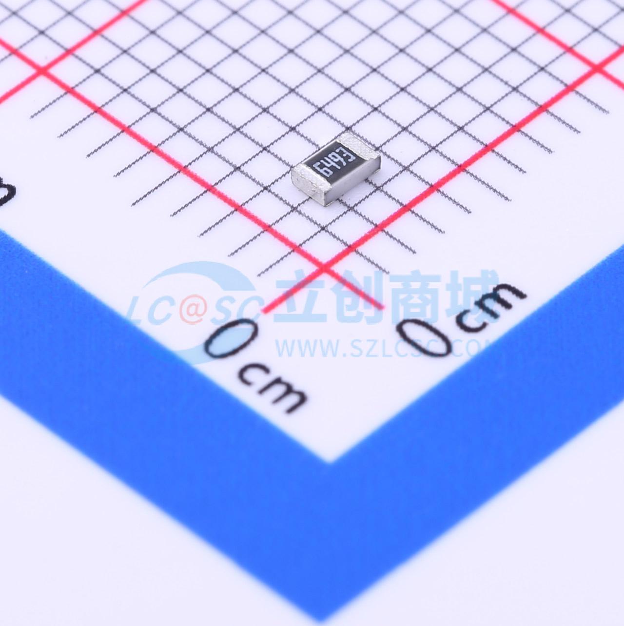 点击查看大图 CR0805F649KP05Z实物图