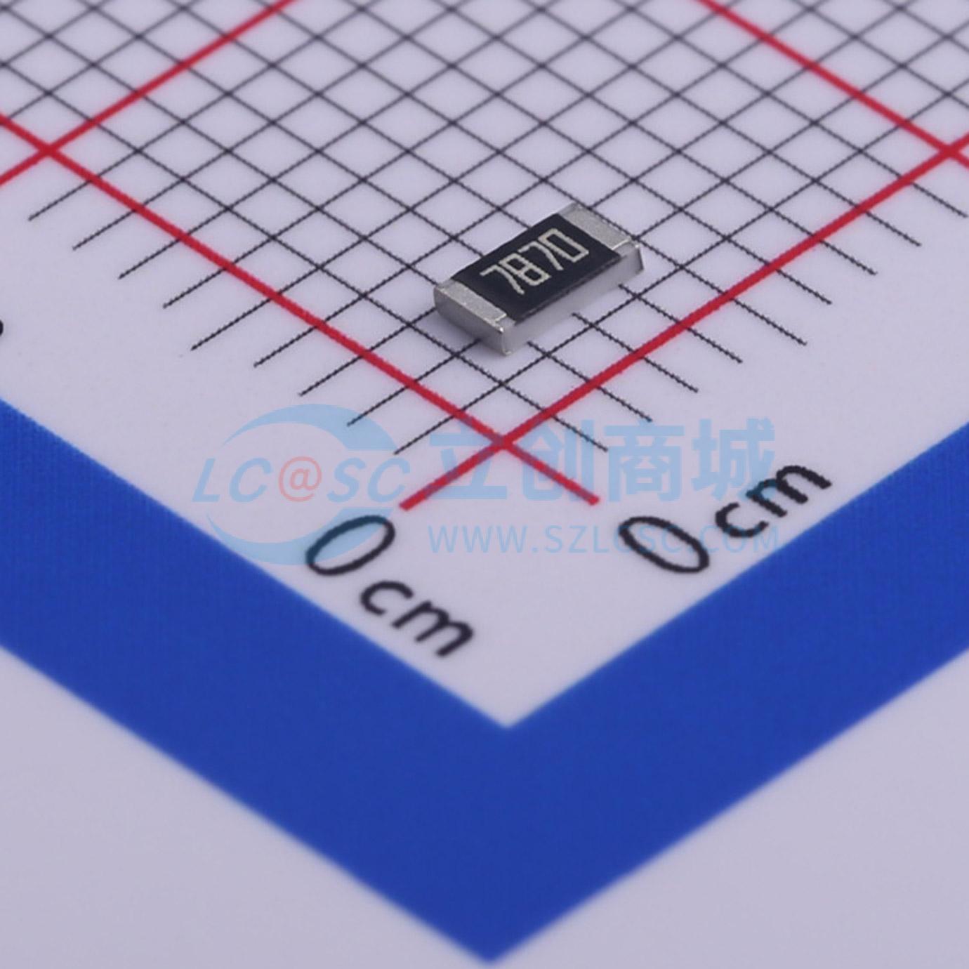 点击查看大图 RC1206FR-07787RL实物图
