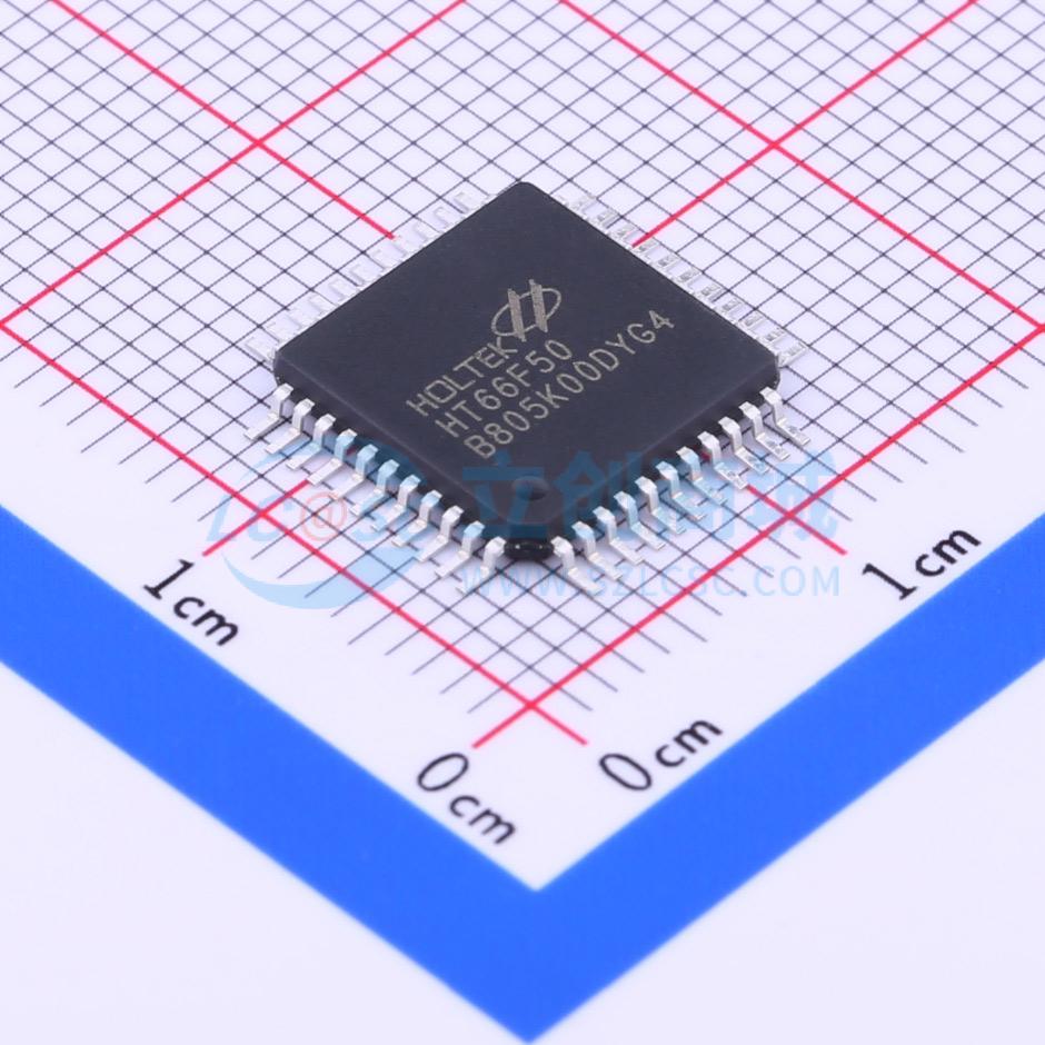 点击查看大图 HT66F50实物图