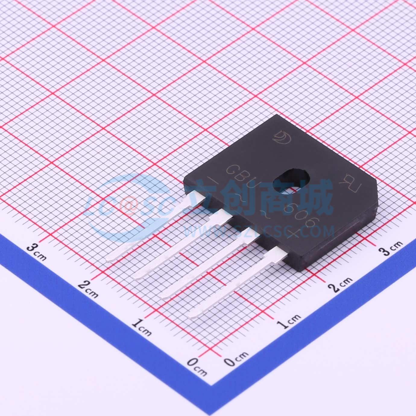 点击查看大图 GBU606实物图