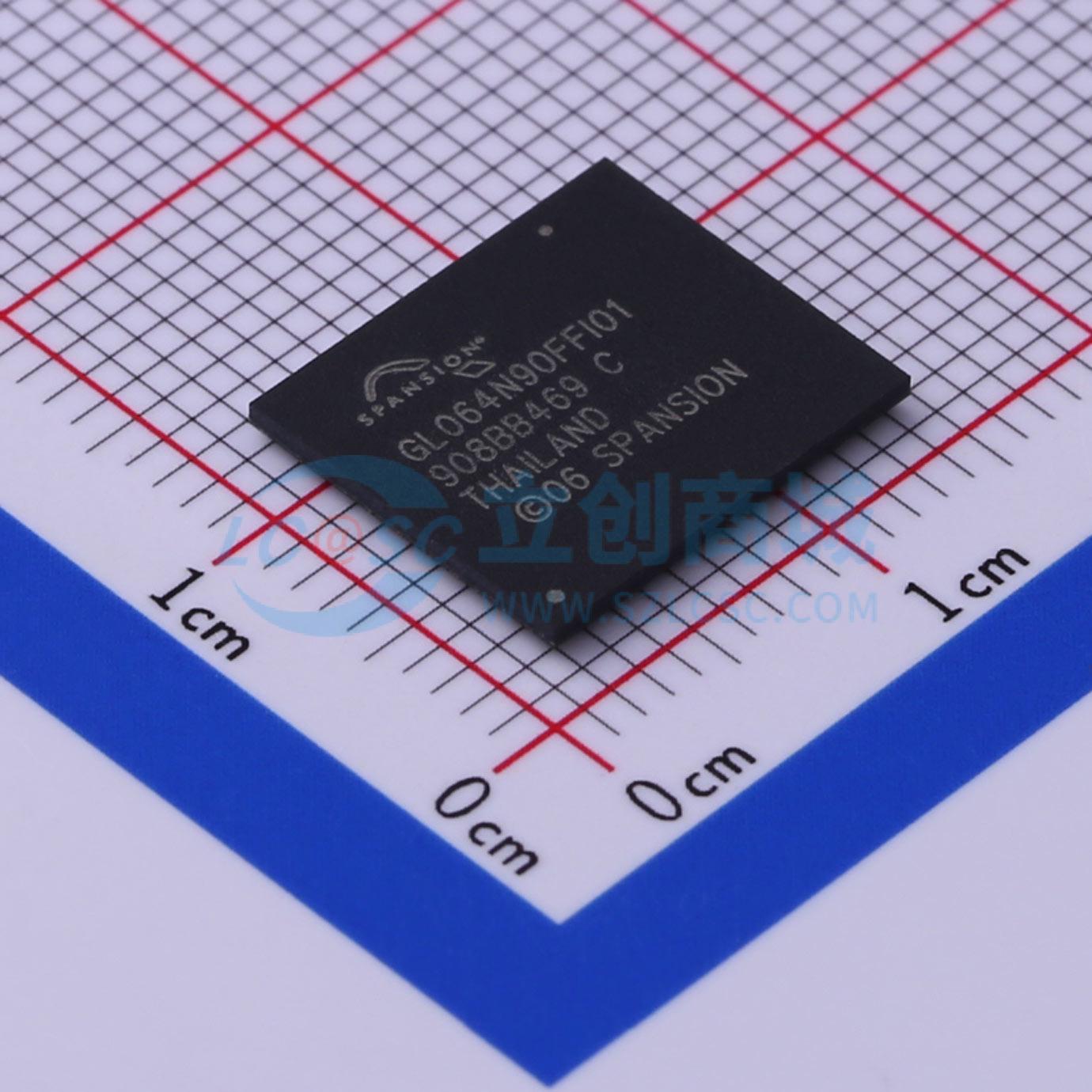 点击查看大图 S29GL064N90FFI010实物图