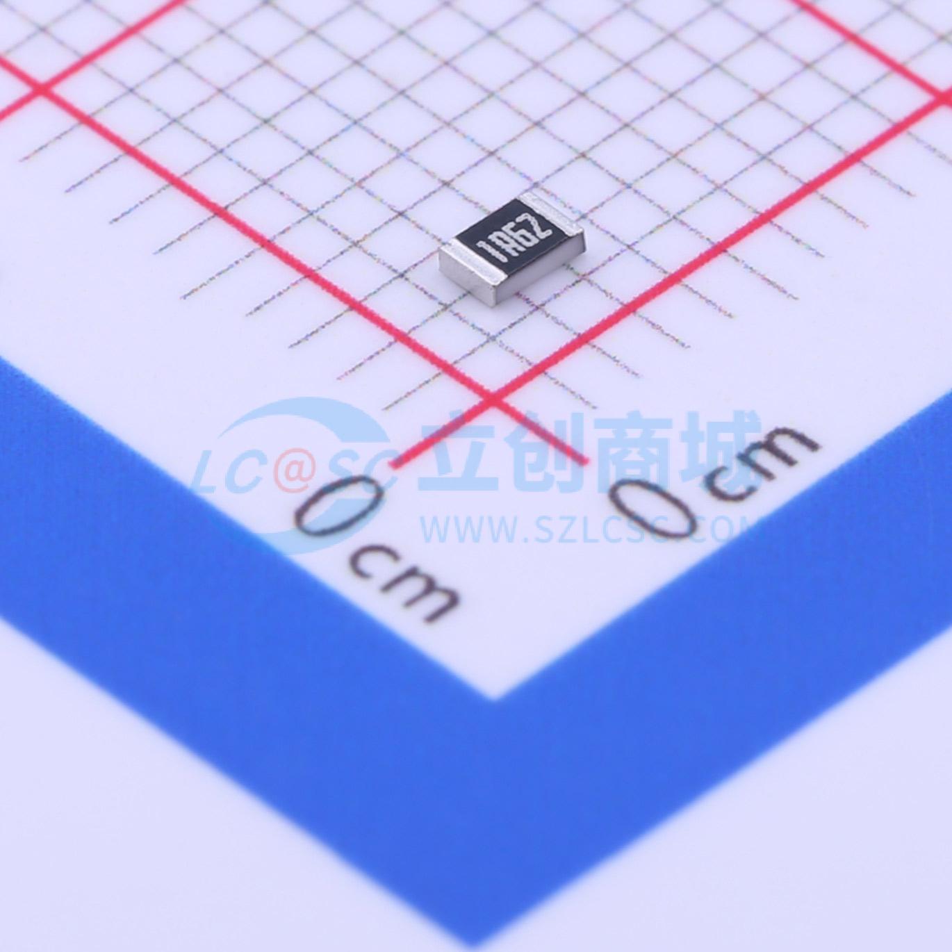 点击查看大图 AC0805FR-071R62L实物图