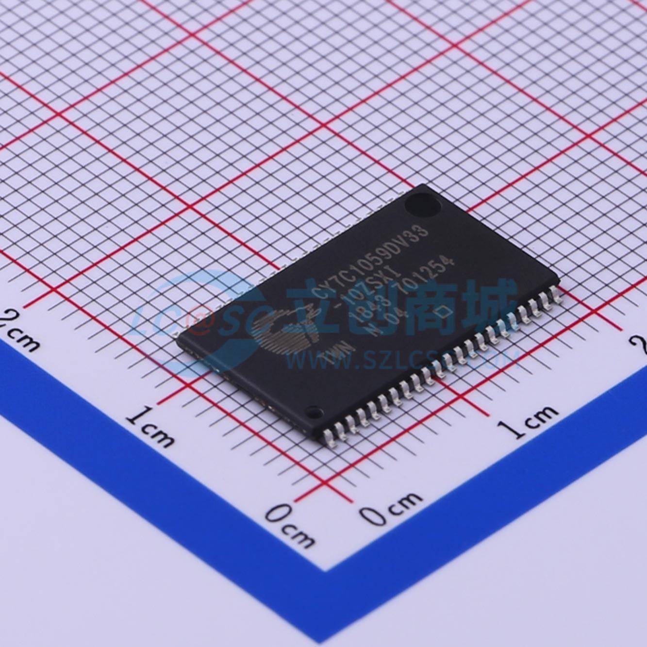 点击查看大图 CY7C1059DV33-10ZSXIT实物图