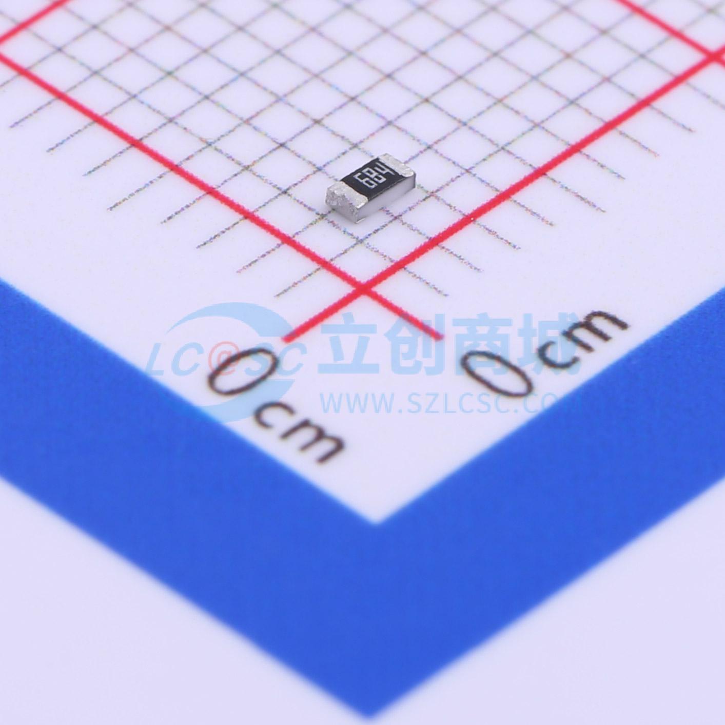 点击查看大图 RK73B1JTTD684J实物图