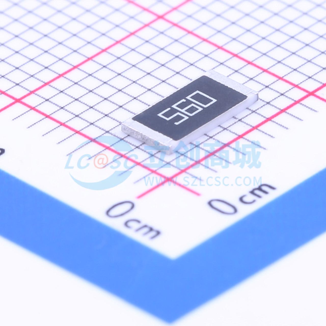 点击查看大图 CRH2512J56R0E04Z实物图