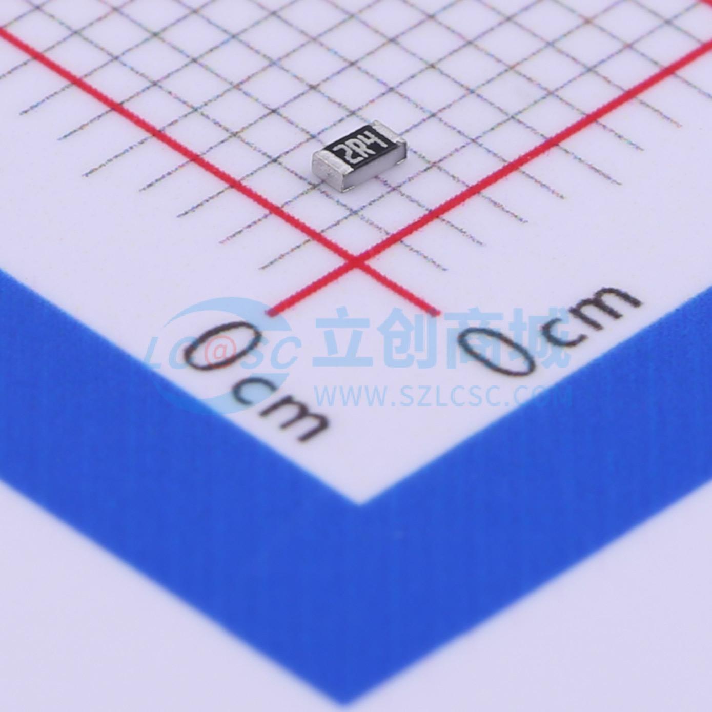 点击查看大图 RC0603JR-072R4L-S实物图