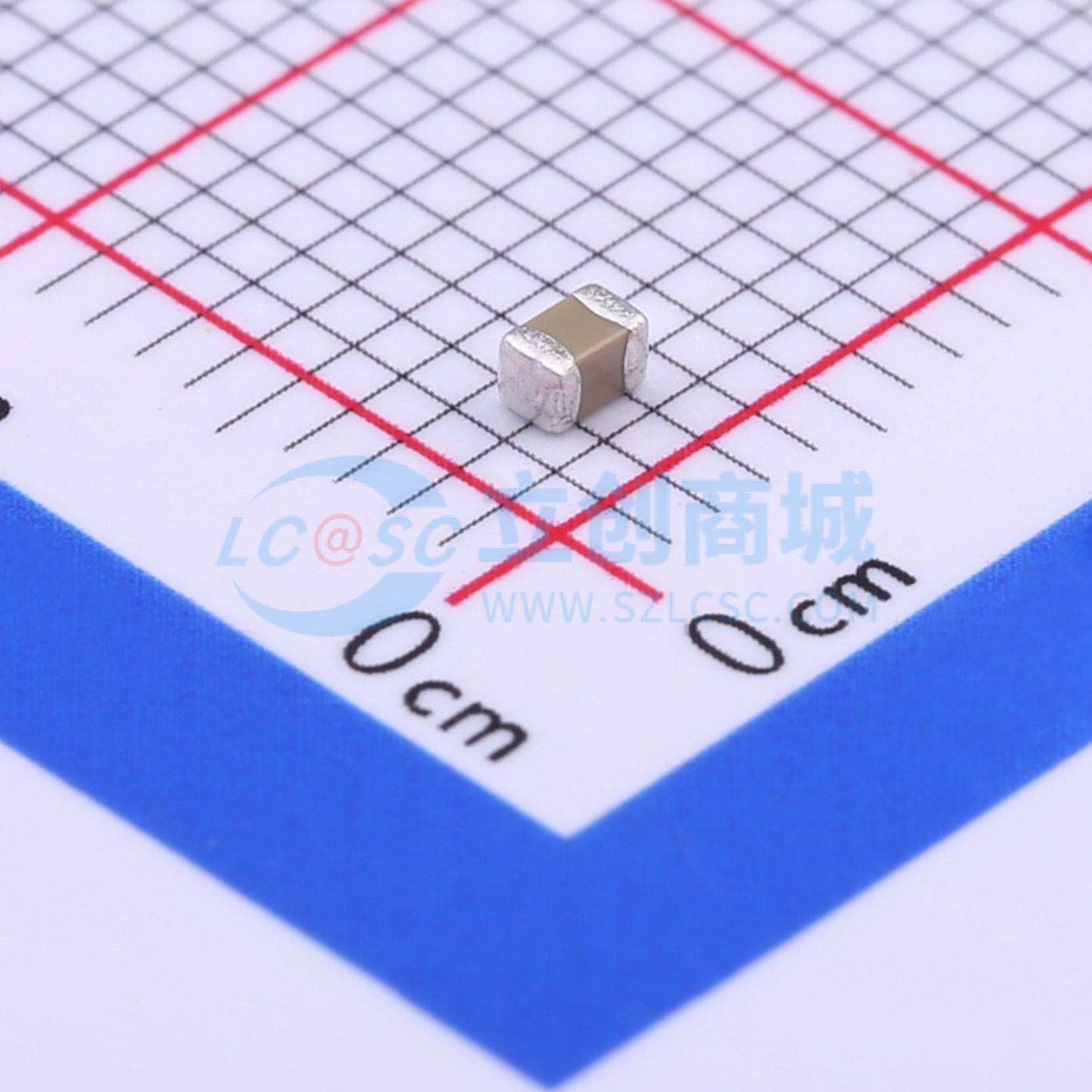 点击查看大图 GRM21BR61C106KE15K实物图