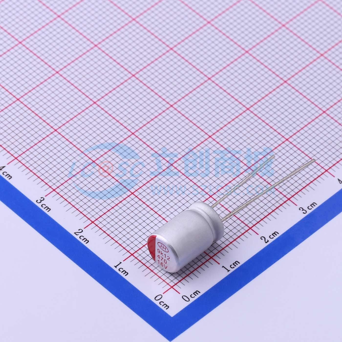 PCR1CEN471MBABLL35WP实物图