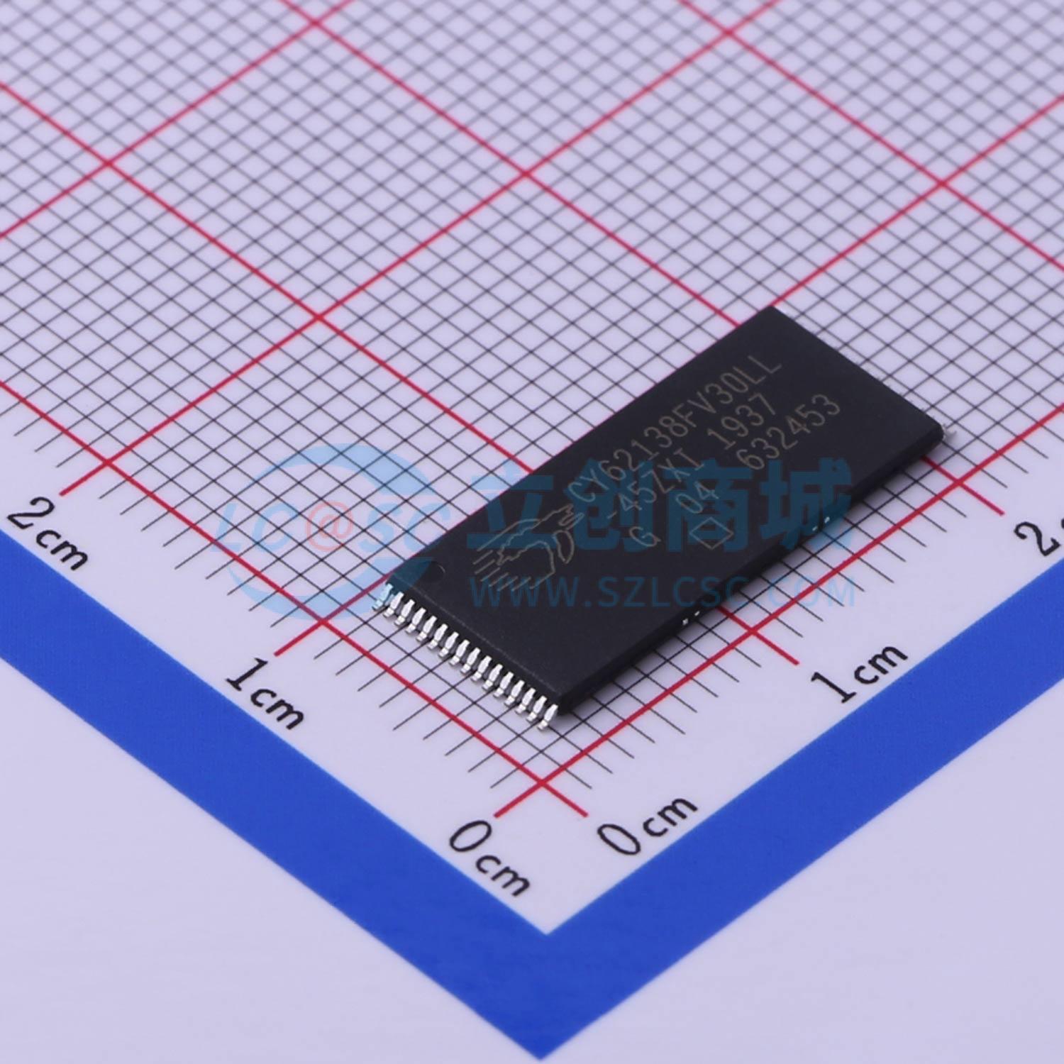 点击查看大图 CY62138FV30LL-45ZXI实物图