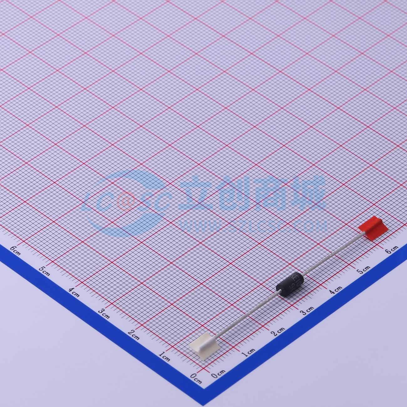 点击查看大图 P6KE100CA-E3/54实物图