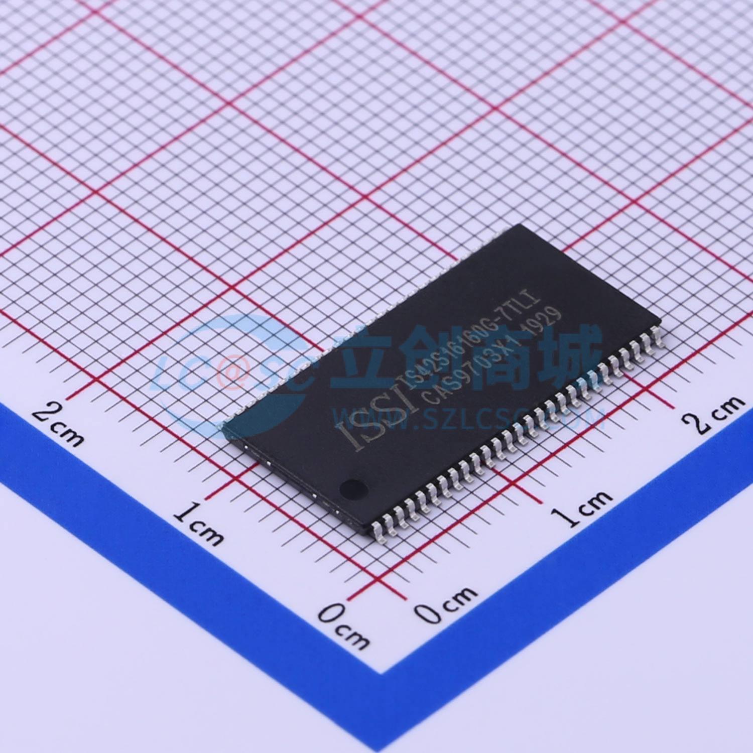 点击查看大图 IS42S16160G-7TLI实物图