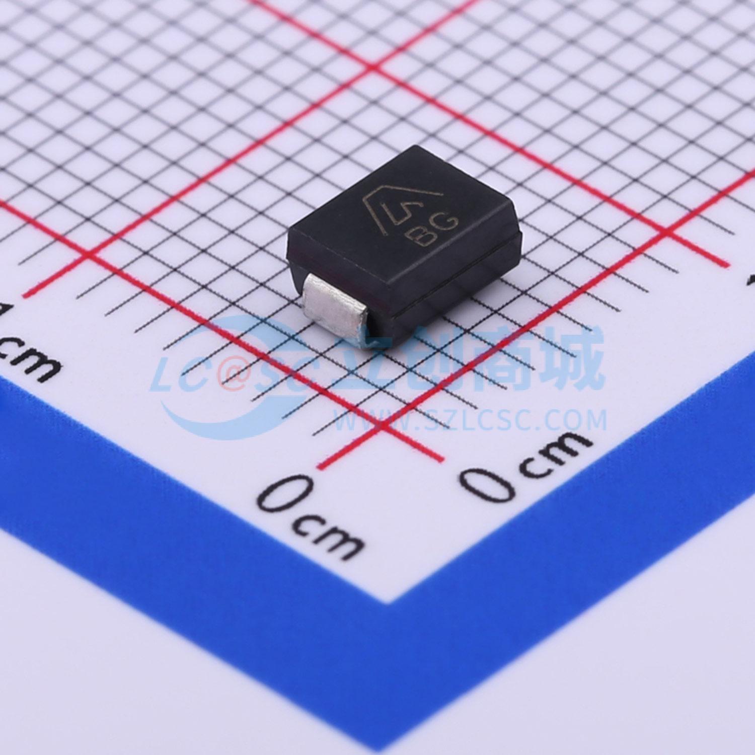 点击查看大图 SMBJ13CA实物图
