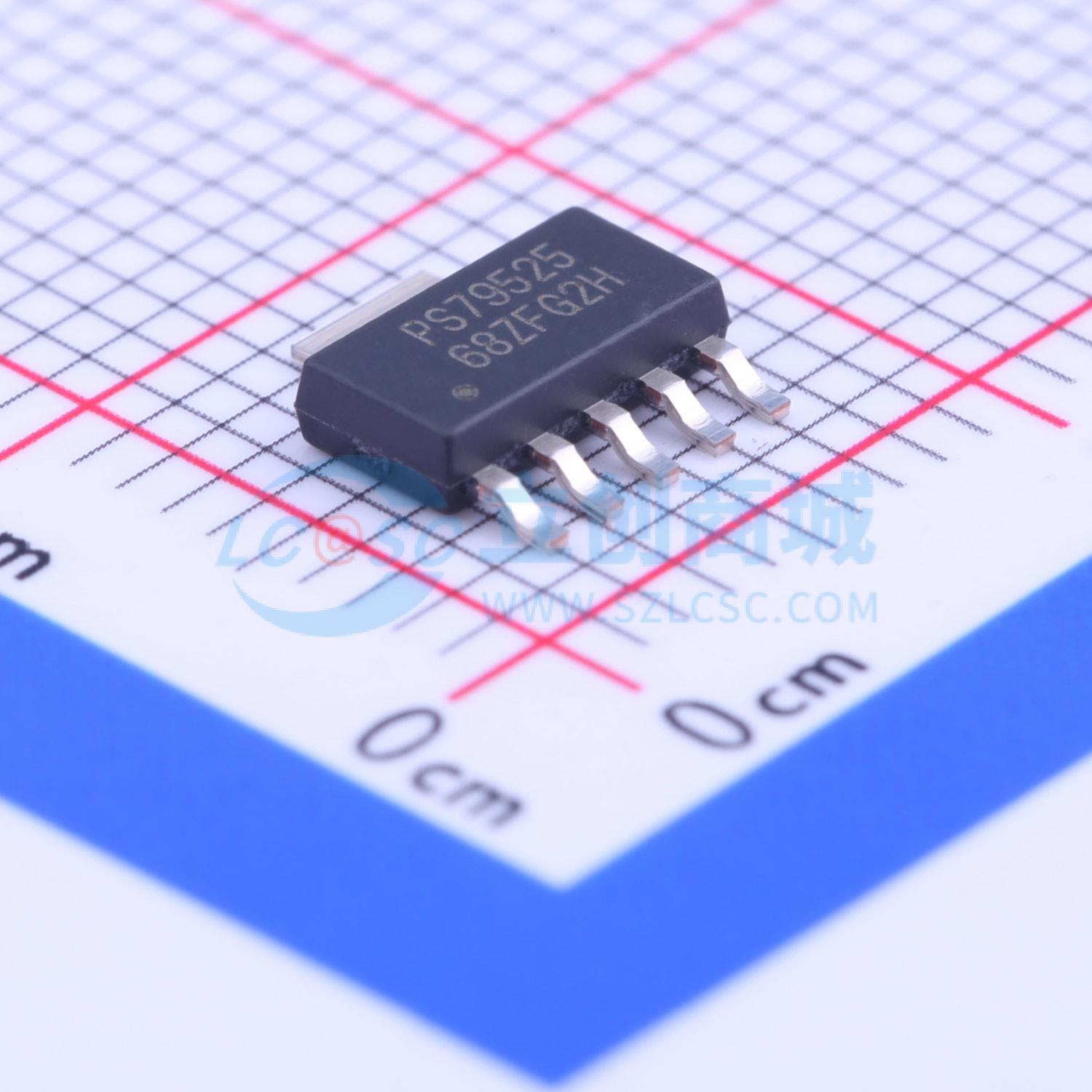 TPS79525DCQR实物图