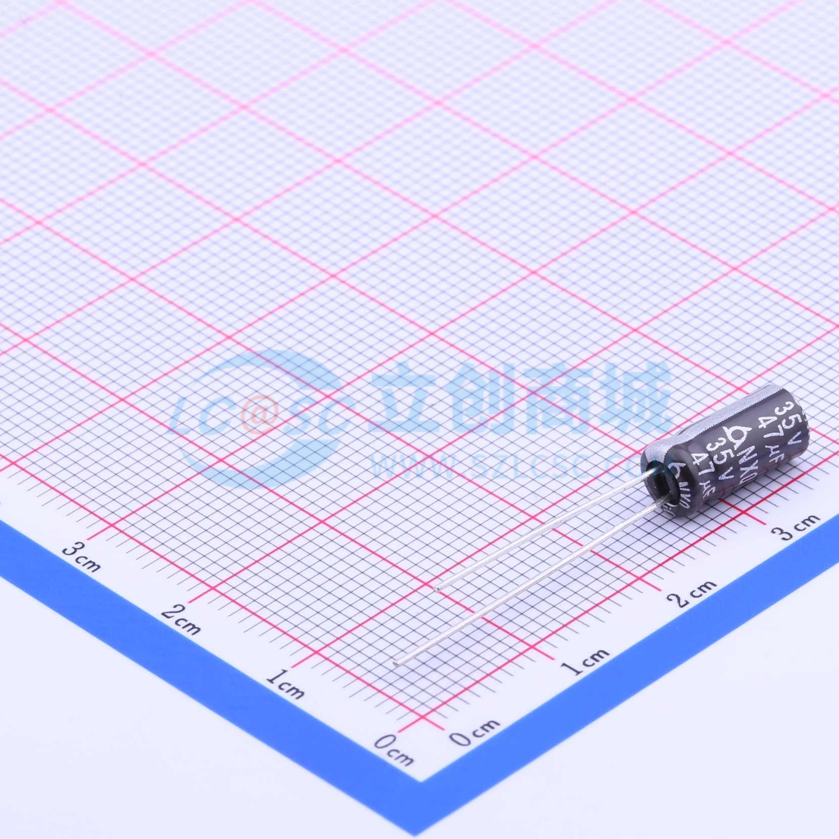 NXQ 35V47 5*11实物图