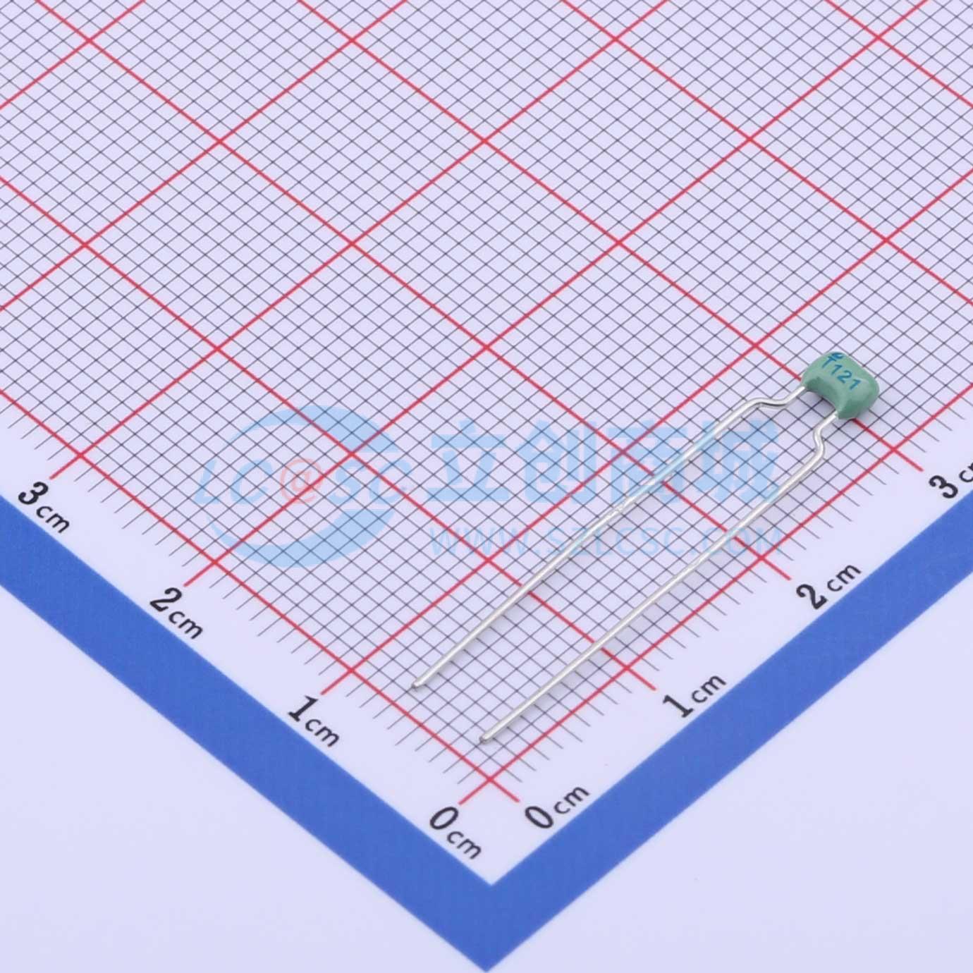 点击查看大图 CC4-0805-CG-100V-120pF-J实物图