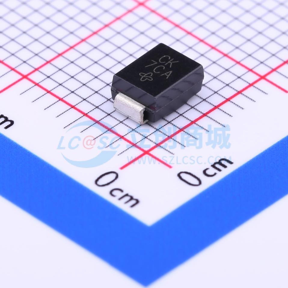点击查看大图 SMBJ30CAHE3/5B实物图