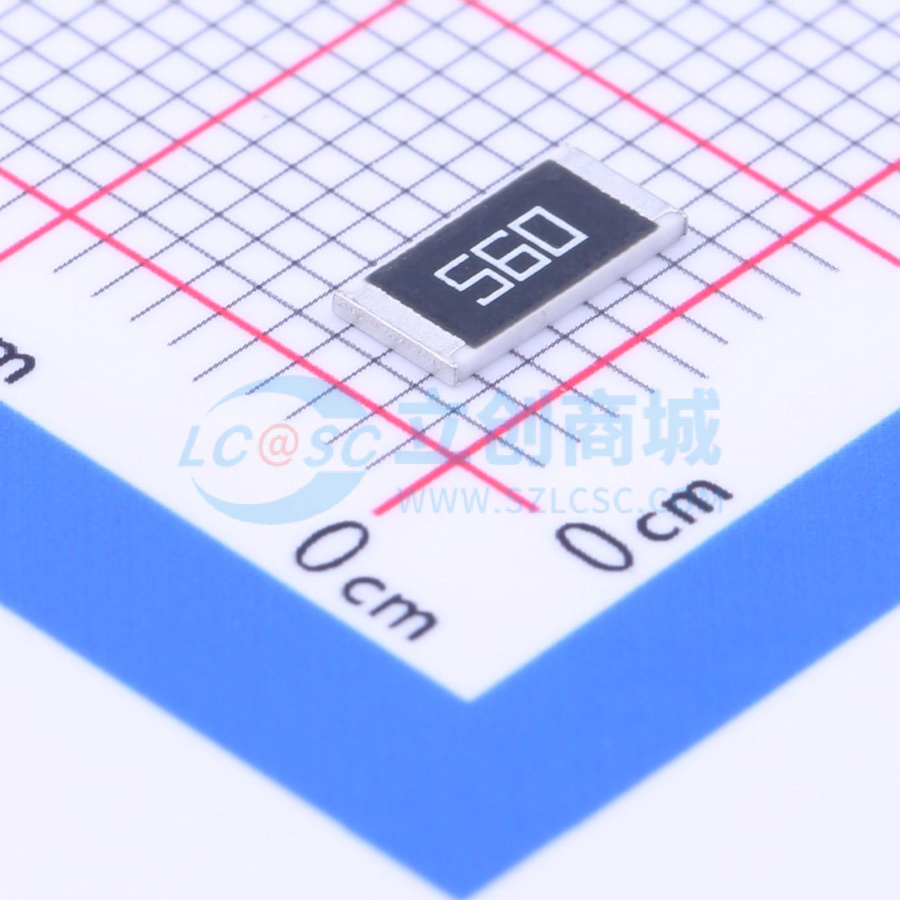 点击查看大图 CR2512J56R0E04Z实物图