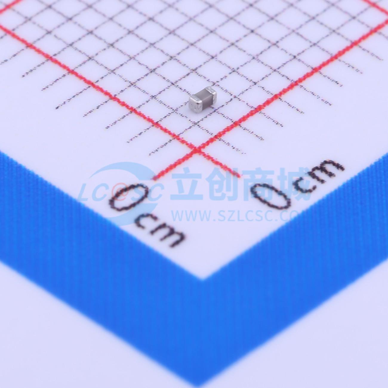 点击查看大图 0402CG5R6C100NT实物图