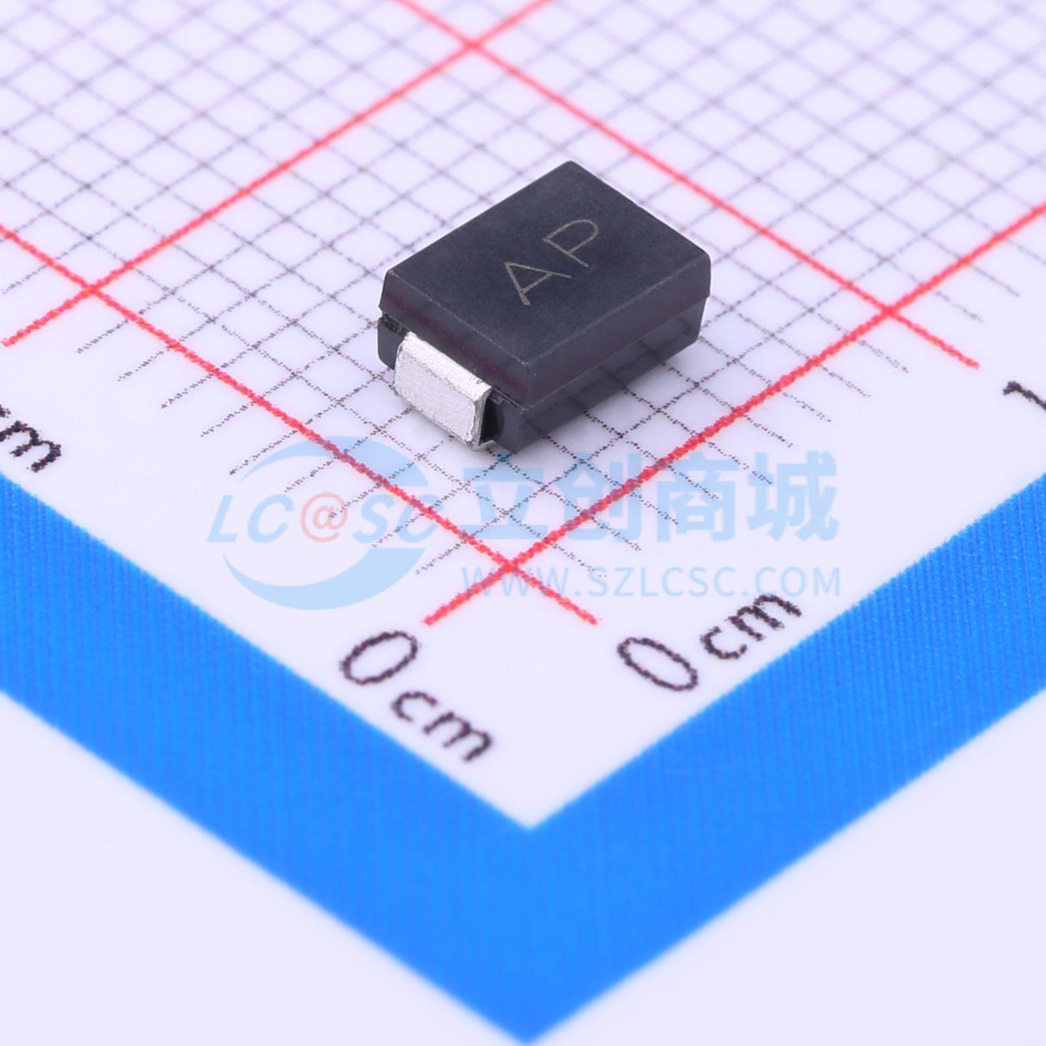 点击查看大图 SMBJ7.5CA实物图