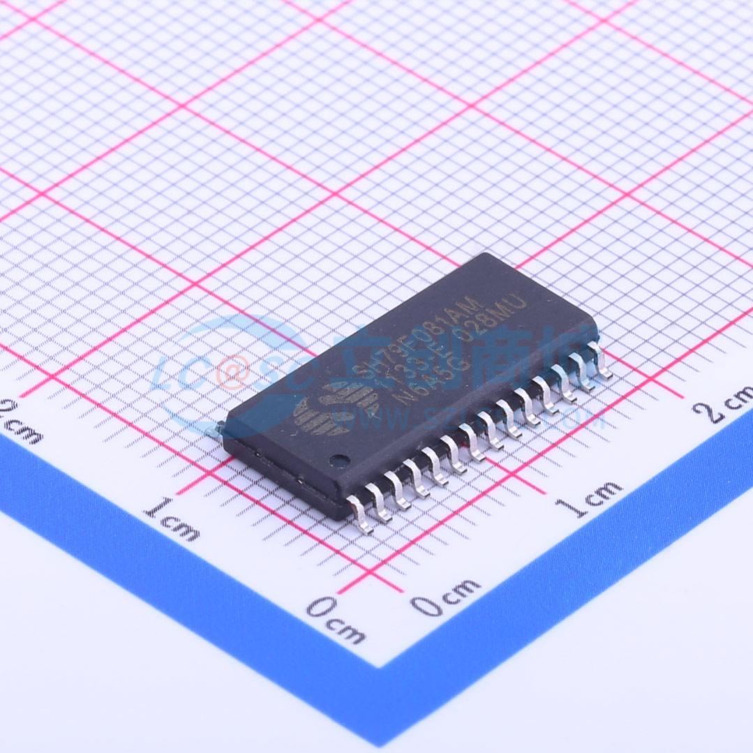 点击查看大图 SH79F081AM实物图