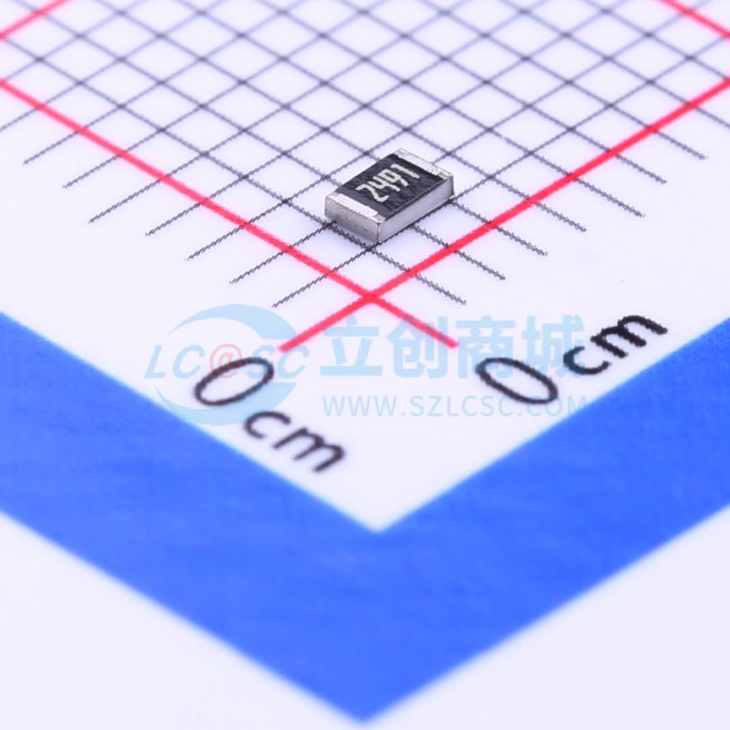 点击查看大图 RC0805FR-072K49L实物图