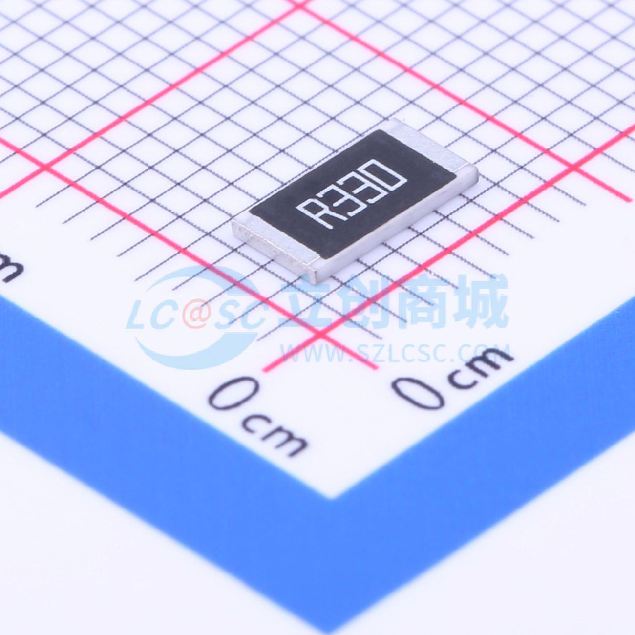 点击查看大图 CR2512JR330E04R实物图