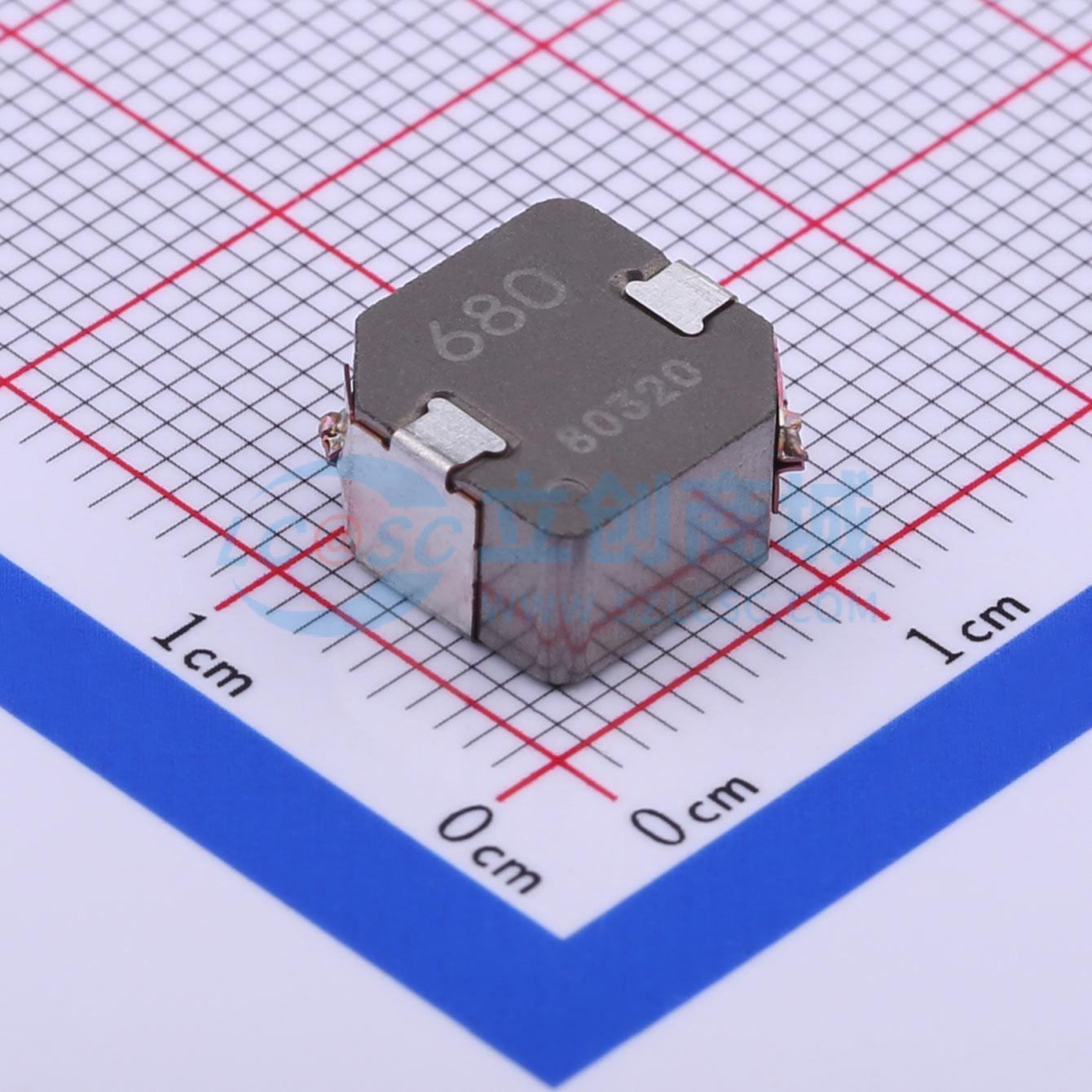 点击查看大图 SPM10054T-680M-HZ实物图