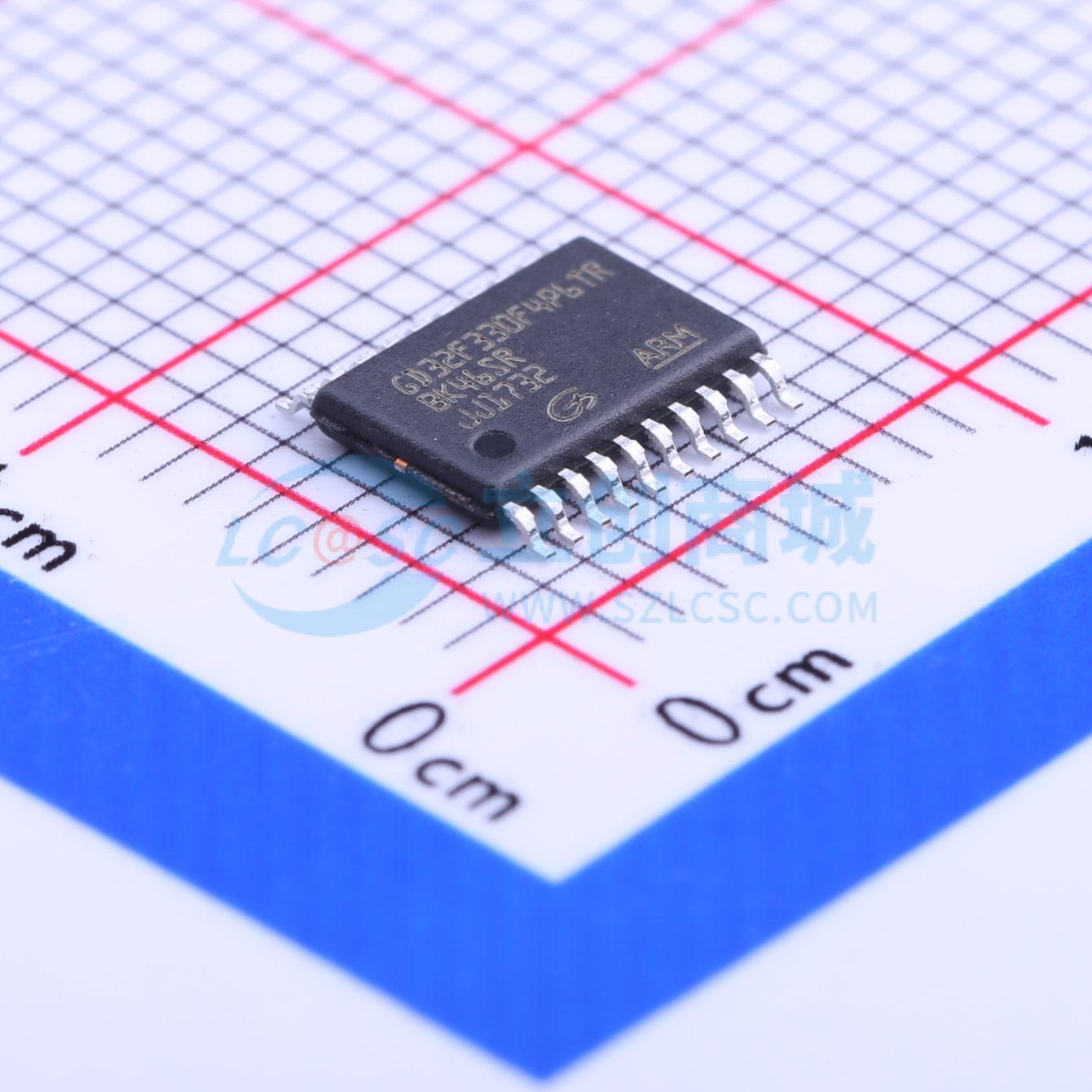 点击查看大图 GD32F330F4P6TR实物图