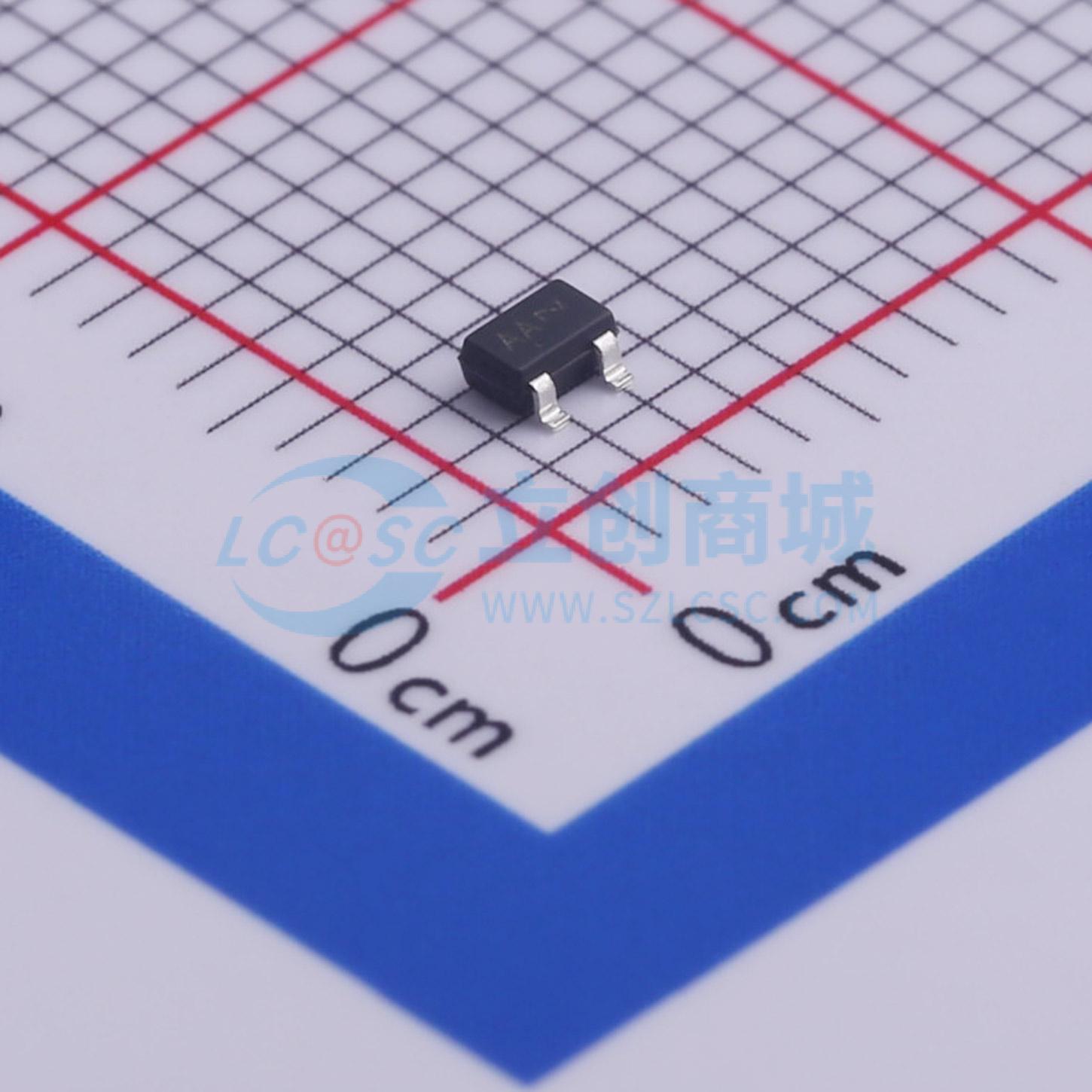 点击查看大图 MMBZ27VAWT1G实物图