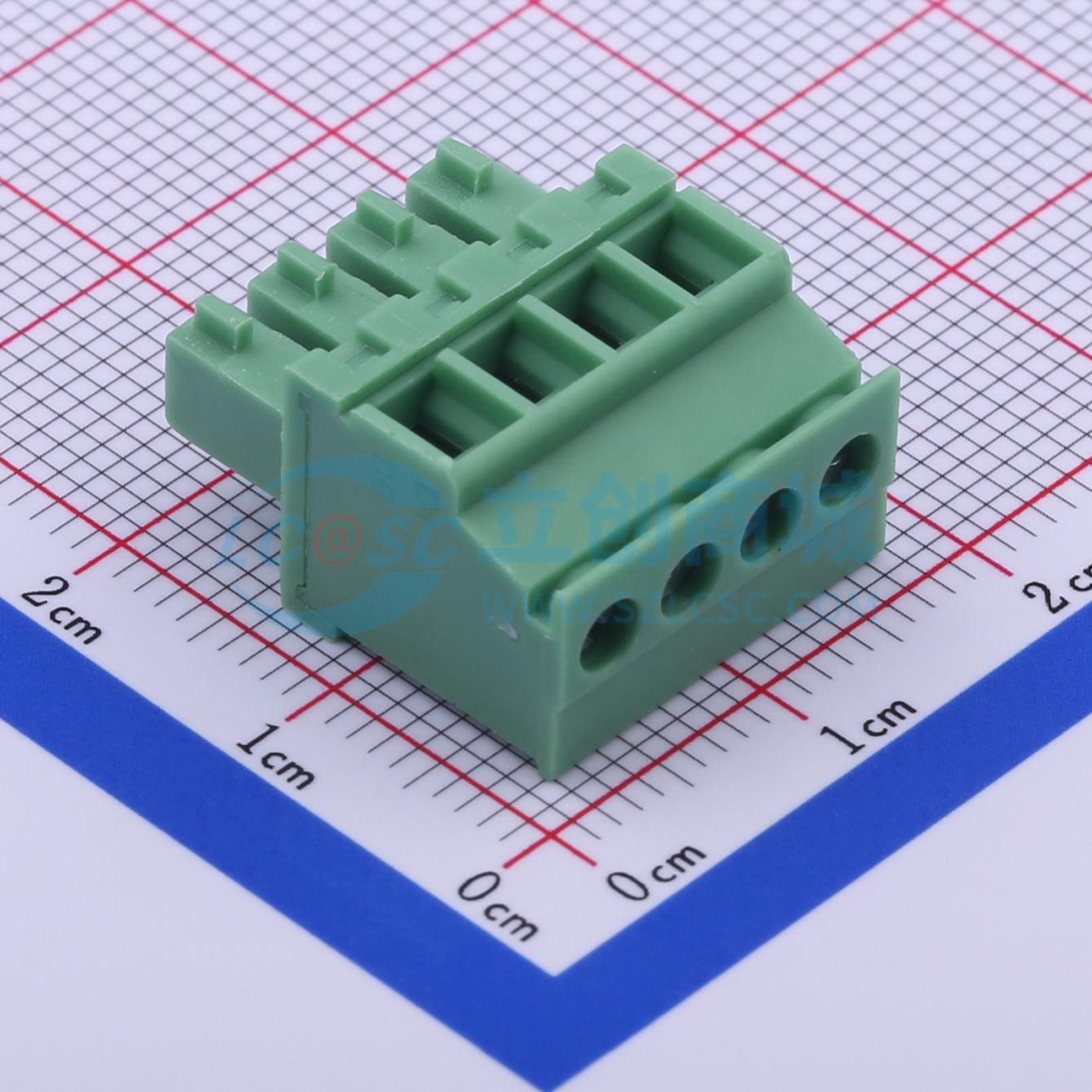 点击查看大图 DB2EKA-3.81-4P-GN-S实物图