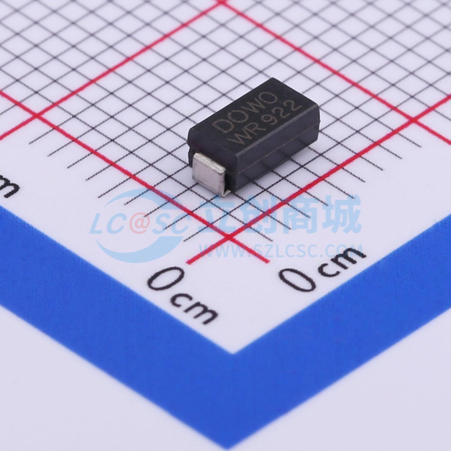 点击查看大图 SMAJ8.0CA实物图