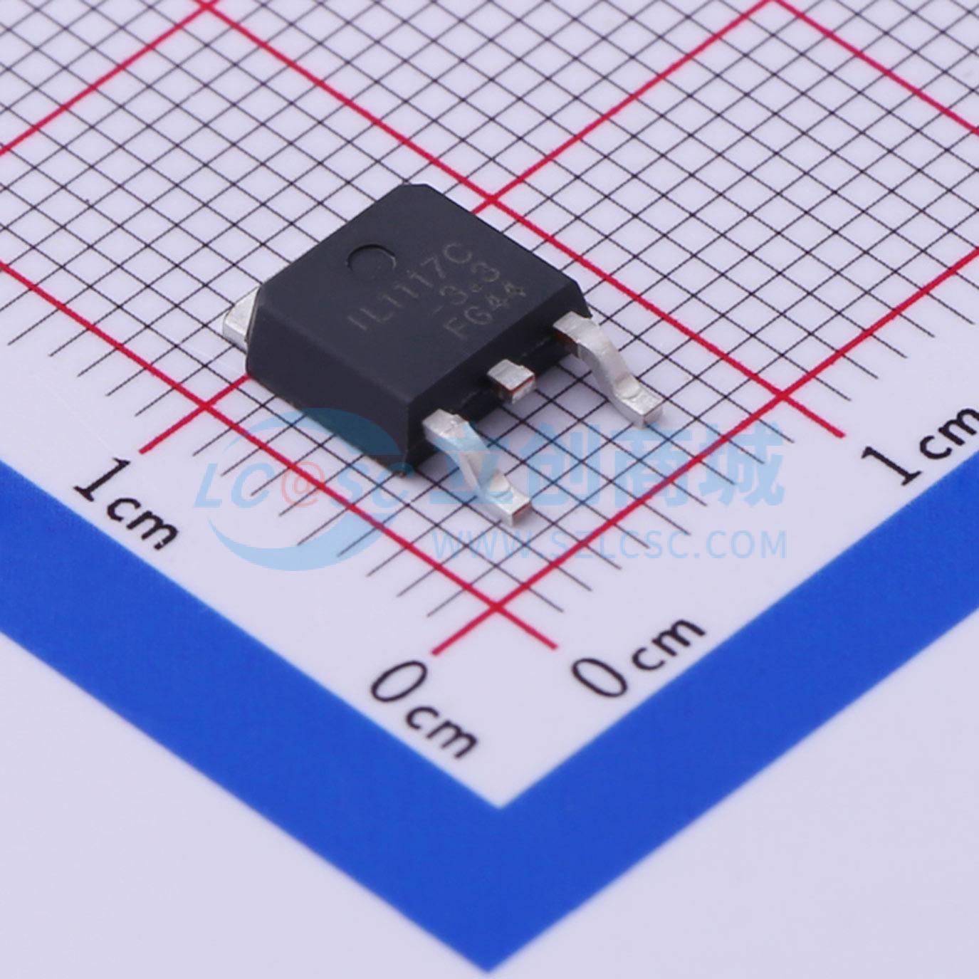 点击查看大图 IL1117C-3.3D0T实物图