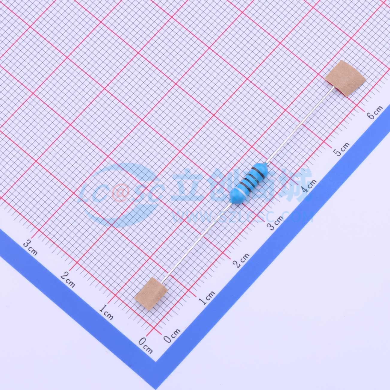 点击查看大图 RN1/2W9.1KΩFT/BA1实物图