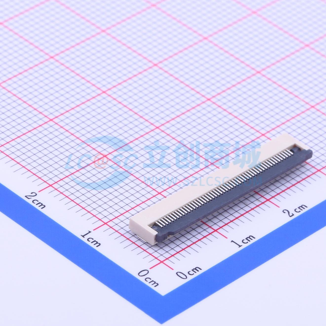 0.5-50P翻盖实物图