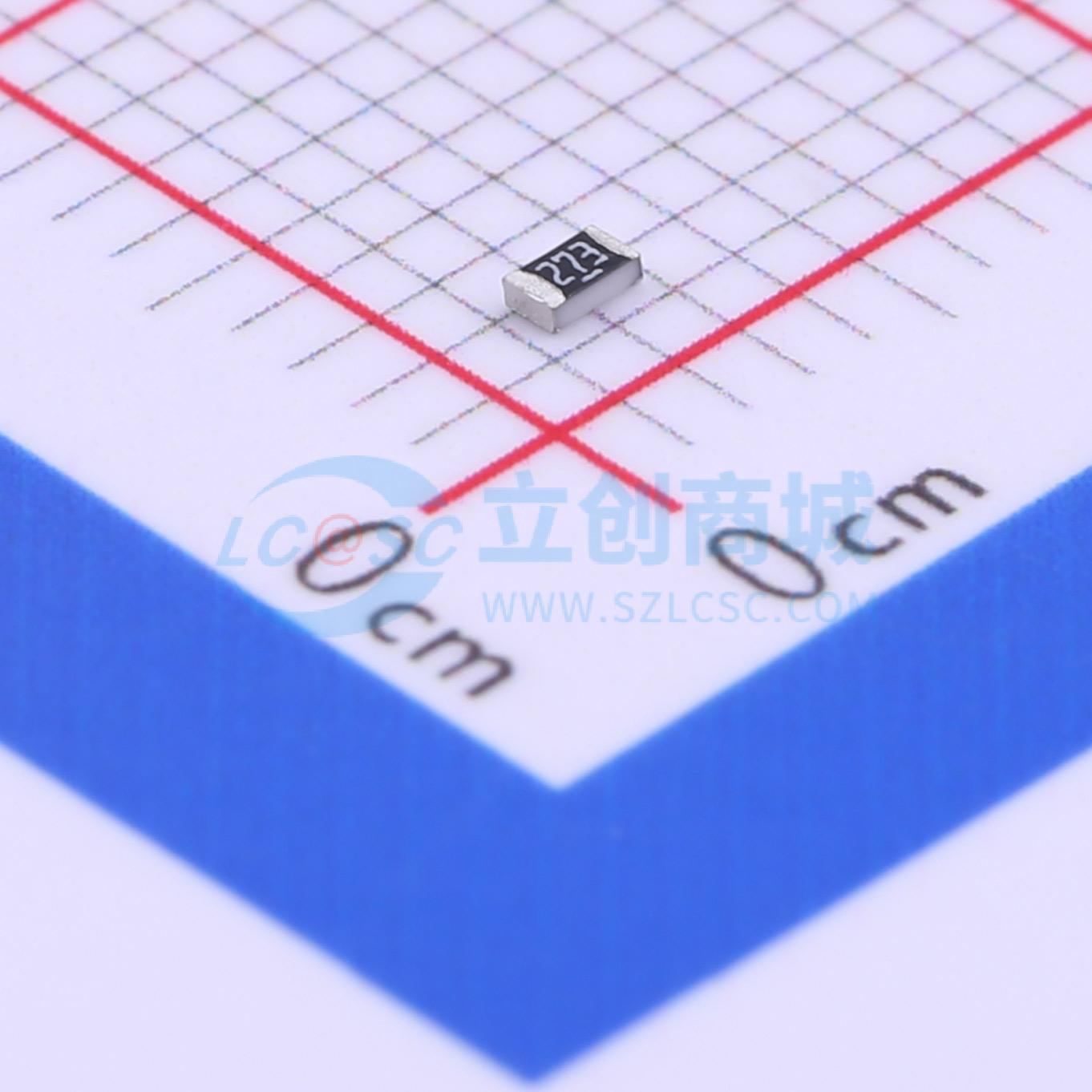 点击查看大图 RT0603BRE0727KL实物图