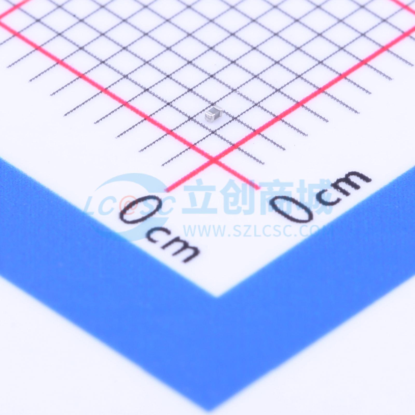 点击查看大图 C0603NP0339CGT实物图