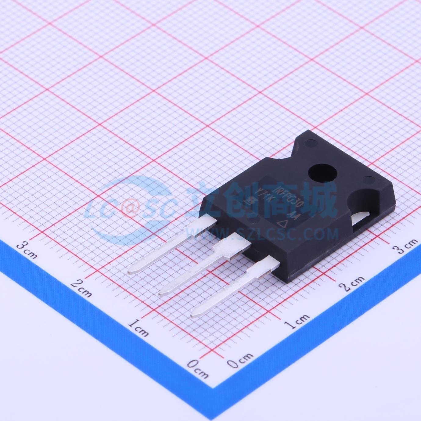 点击查看大图 IRFPG30PBF实物图