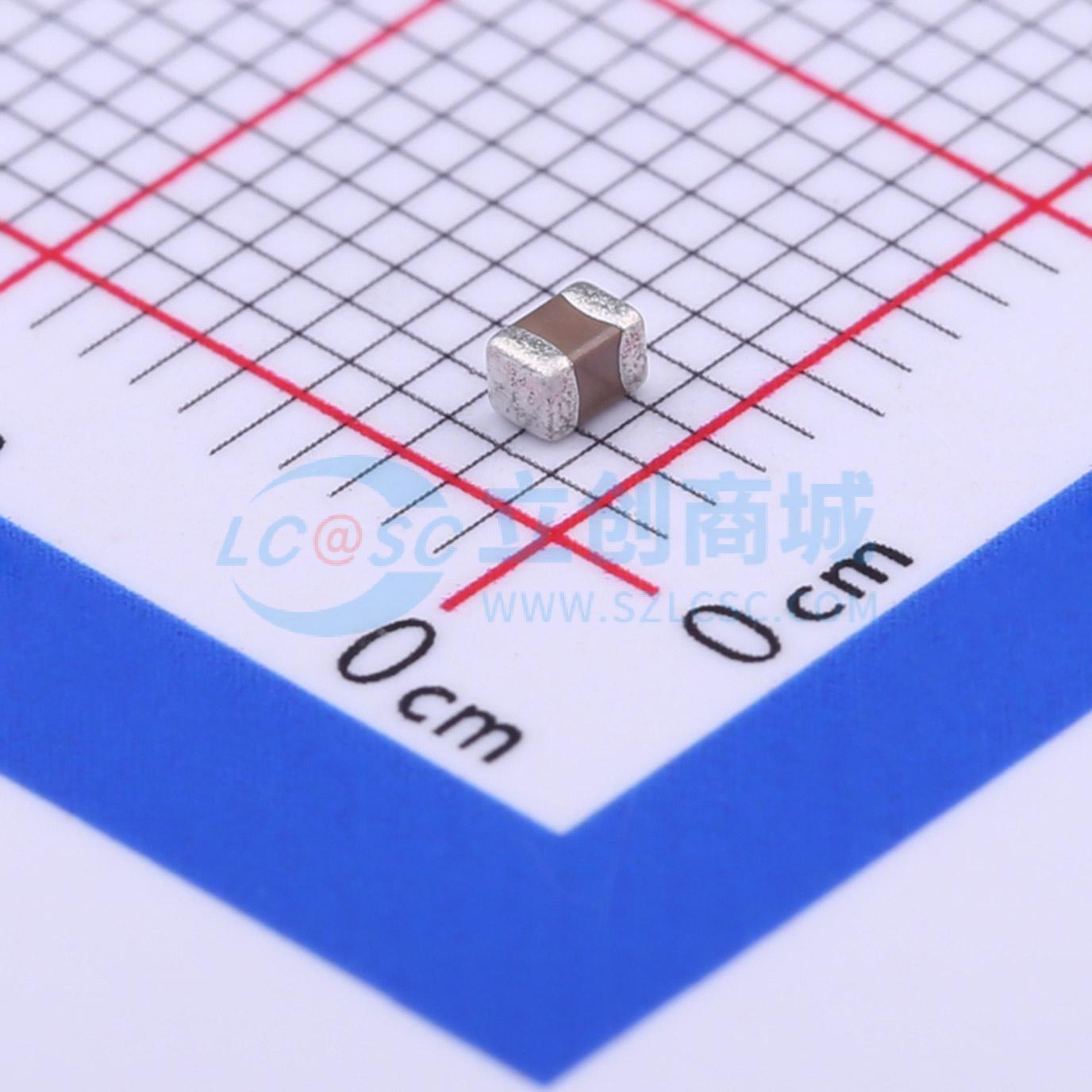 点击查看大图 GRM21BR71C106KE51L实物图