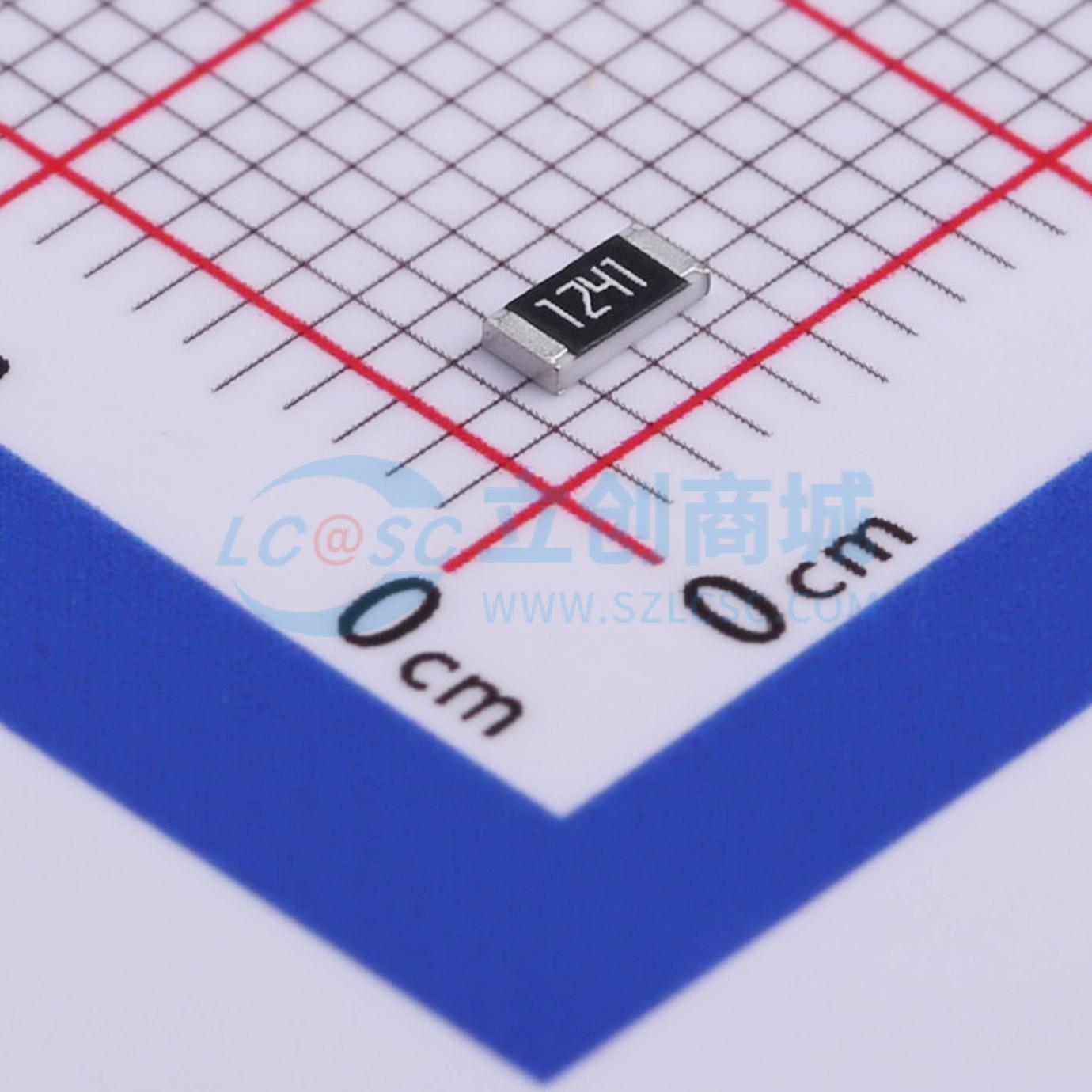 点击查看大图 RC1206FR-071K24L实物图