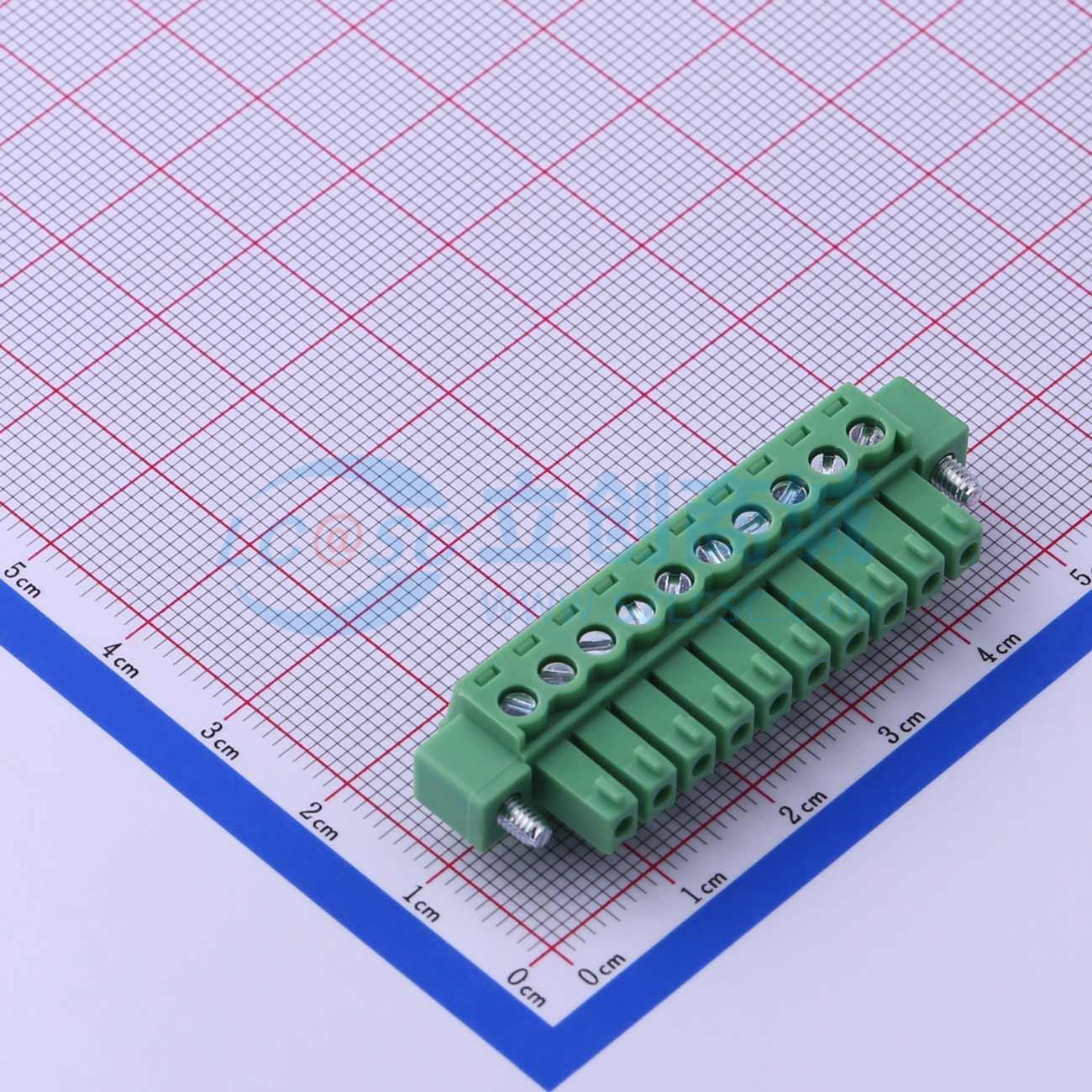 点击查看大图 KF2EDGKM-3.81-10P实物图