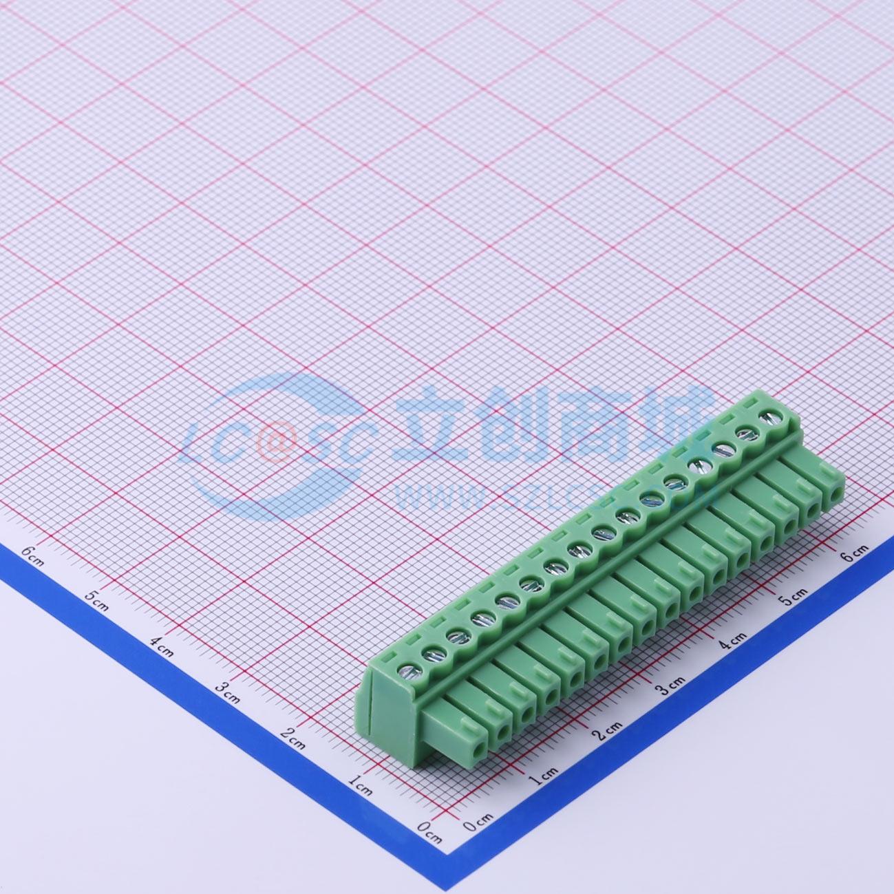 点击查看大图 KF2EDGK-3.81-16P实物图