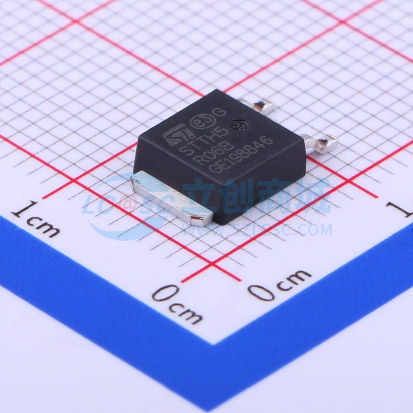 点击查看大图 STTH5R06B-TR实物图