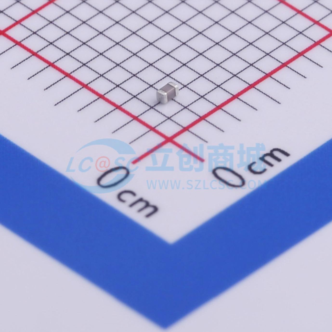 点击查看大图 CL05C680JB51PNC实物图