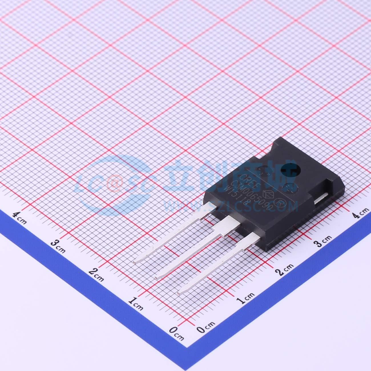 点击查看大图 C3M0065090D实物图