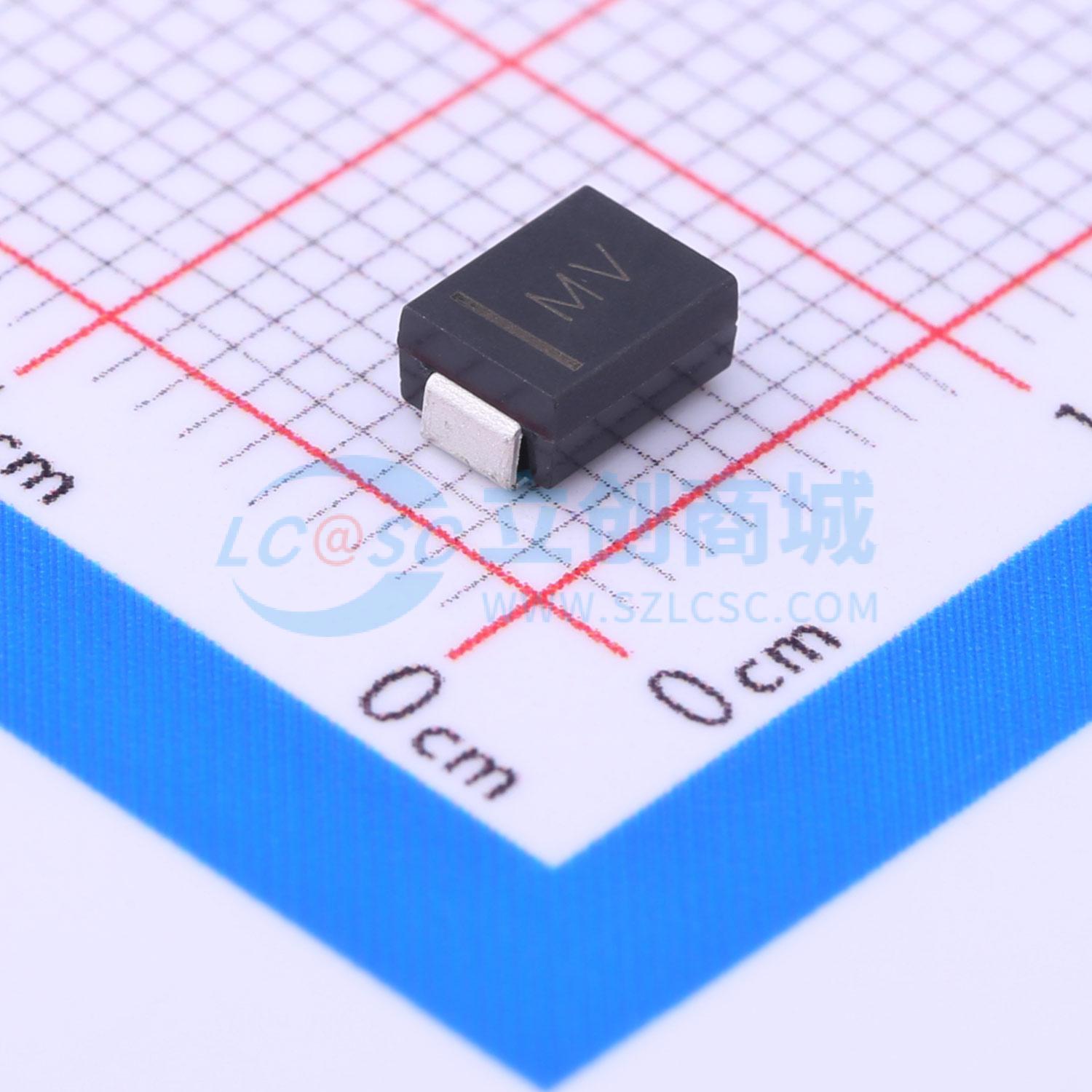 点击查看大图 SMBJ45A实物图