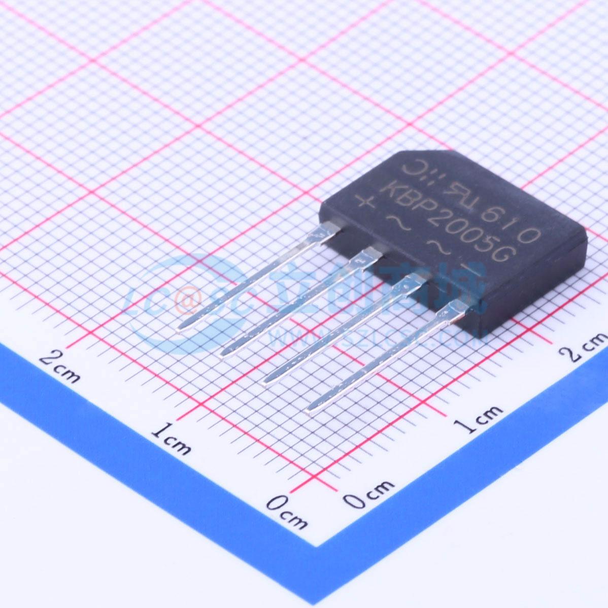 点击查看大图 KBP2005G实物图