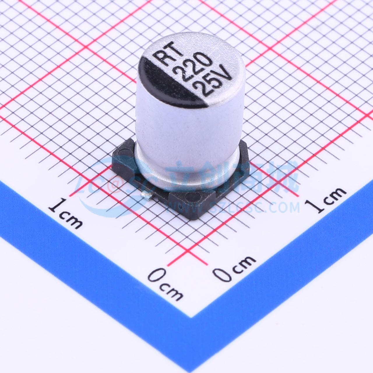 点击查看大图 RT1E221M0810实物图