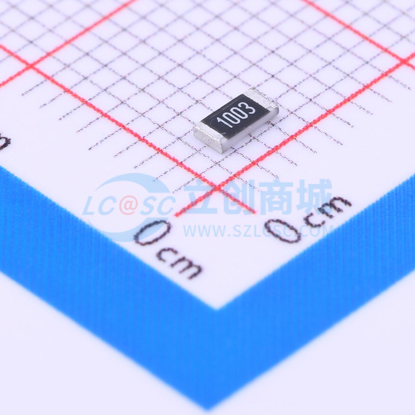 点击查看大图 RMC1206100K1%N实物图